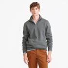 J.Crew French rib half-zip pullover sweatshirt