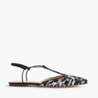 J.Crew Collection calf hair T-strap flats