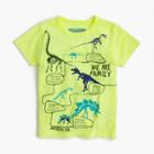 J.Crew Boys' we are family dinosaur T-shirt in the softest jersey
