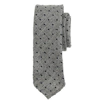 J.Crew Drake's® basketweave spot tie in grey
