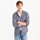 J.Crew Slim brushed twill shirt in multicolor plaid