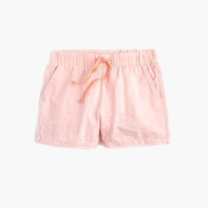 J.Crew Girls' pull-on short in cotton jersey