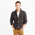 J.Crew Marled lambswool cardigan sweater