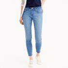 J.Crew 8 toothpick skinny jeans with side slits