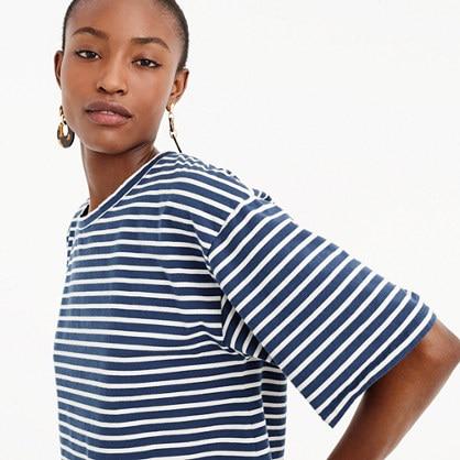 J.Crew Boxy striped T-shirt