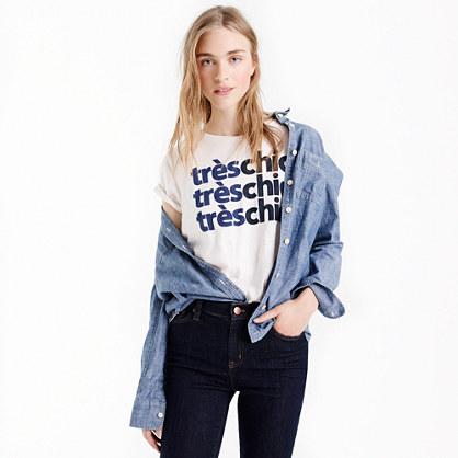 J.Crew Tres chic T-shirt