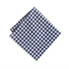 J.Crew Cotton pocket square in gingham