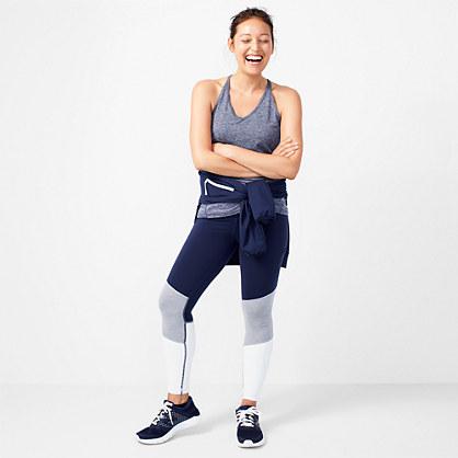 J.Crew New Balance® for J.Crew performance leggings in colorblock