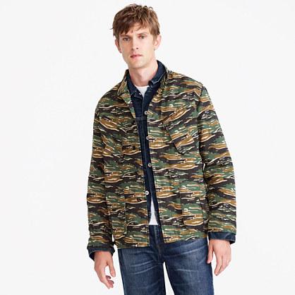 J.Crew Wallace & Barnes chore jacket in camo