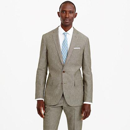J.Crew Ludlow suit jacket in Italian wool-linen