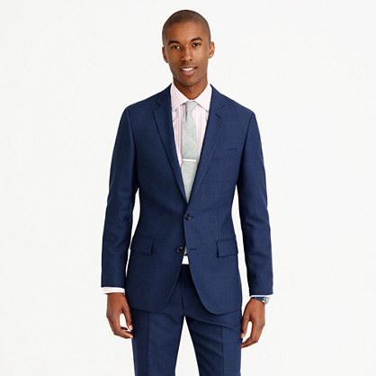 J.Crew Ludlow suit jacket in bird's-eye Italian wool