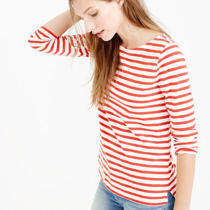 J.Crew Striped boatneck T-shirt