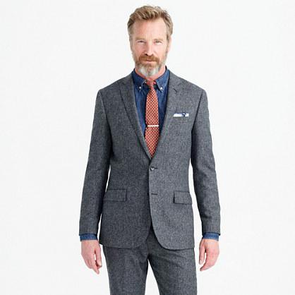 J.Crew Ludlow suit jacket in English Donegal wool