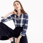 J.Crew Perfect shirt in navy plaid