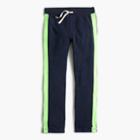 J.Crew Boys' glow-in-the-dark stripe sweatpant in classic fit