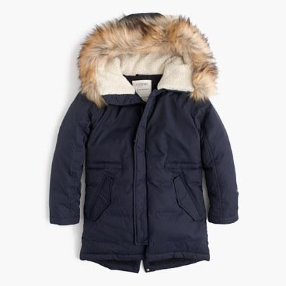 J.Crew Boys' fishtail parka