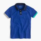 J.Crew Boys' colorblocked polo shirt