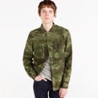 J.Crew Wallace & Barnes camp-collar shirt in camo