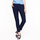 J.Crew Caf&eacute; capri in domino eyelet