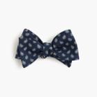 J.Crew Cotton bow tie in mini paisley print