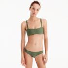 J.Crew Double strap bikini top