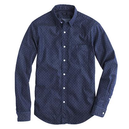 J.Crew Denim shirt in triple dot