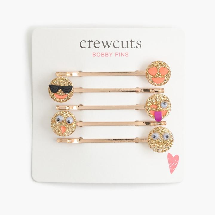 J.Crew Girls' embellished bobby pin pack