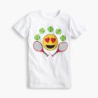 J.Crew Girls' tennis emoji T-shirt