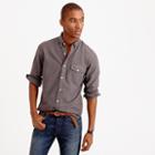 J.Crew Slim lightweight garment-dyed oxford shirt