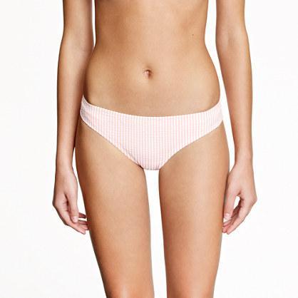 J.Crew Seersucker bikini