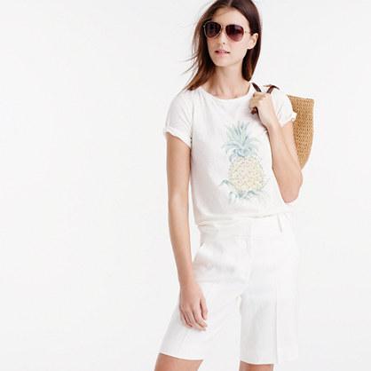 J.Crew Botanical pineapple T-shirt
