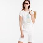 J.Crew Botanical pineapple T-shirt
