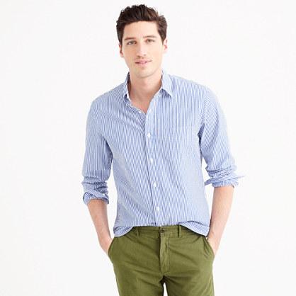 J.Crew Seersucker shirt in classic stripe