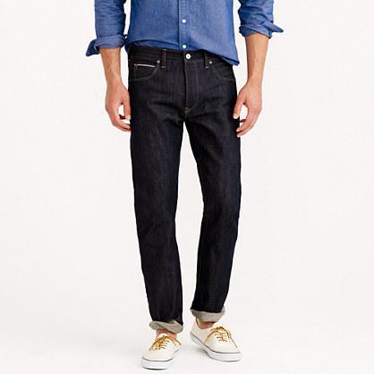 J.Crew 770 Japanese selvedge jean in raw indigo