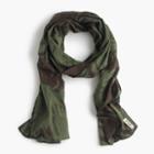 J.Crew The Hill-side&reg; lightweight scarf in palm leaves print