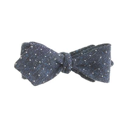 J.Crew English silk bow tie in dot