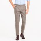 J.Crew Paul Feig for J.Crew suit pant in check