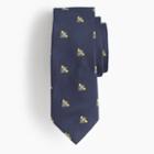 J.Crew Silk tie in bee print