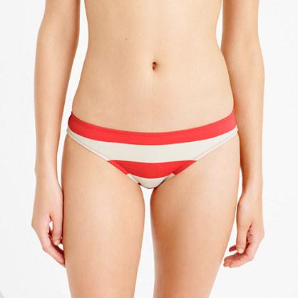 J.Crew Bikini bottom in rugby stripe