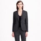 J.Crew Tall 1035 single-button jacket in pinstripe Super 120s wool