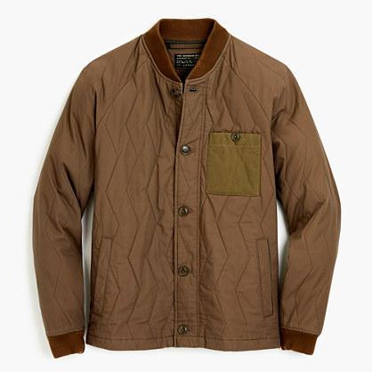 J.Crew Wallace & Barnes quilted jacket in ripstop cotton