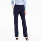 J.Crew Petite Edie full-length lined trouser in stretch wool