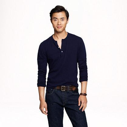 J.Crew Slim flagstone henley