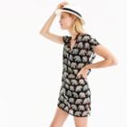 J.Crew Cotton cover-up in elephant print