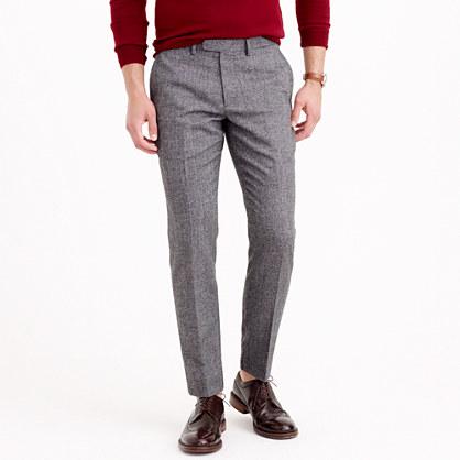 J.Crew Bowery slim pant in hopsack wool