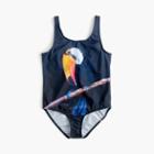 J.Crew Girls' Popupshop toucan swimsuit