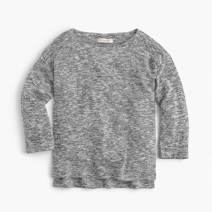 J.Crew Girls' marled T-shirt