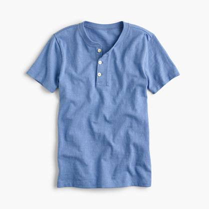 J.Crew Boys' short-sleeve henley shirt