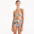 J.Crew French bikini top in Ratti&reg; Rossignol Floral