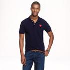 J.Crew PLAY Comme des Gar ons&reg; polo in navy